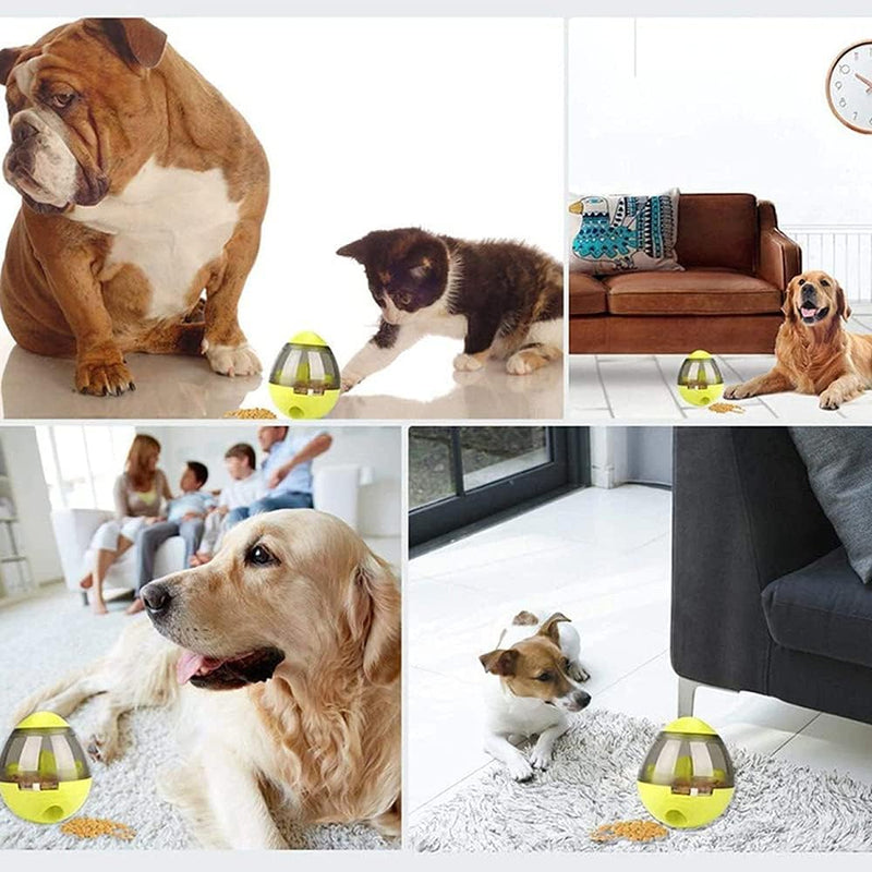 Brinquedo Interativo Para Cães com Dispenser para Petisco e Ração
